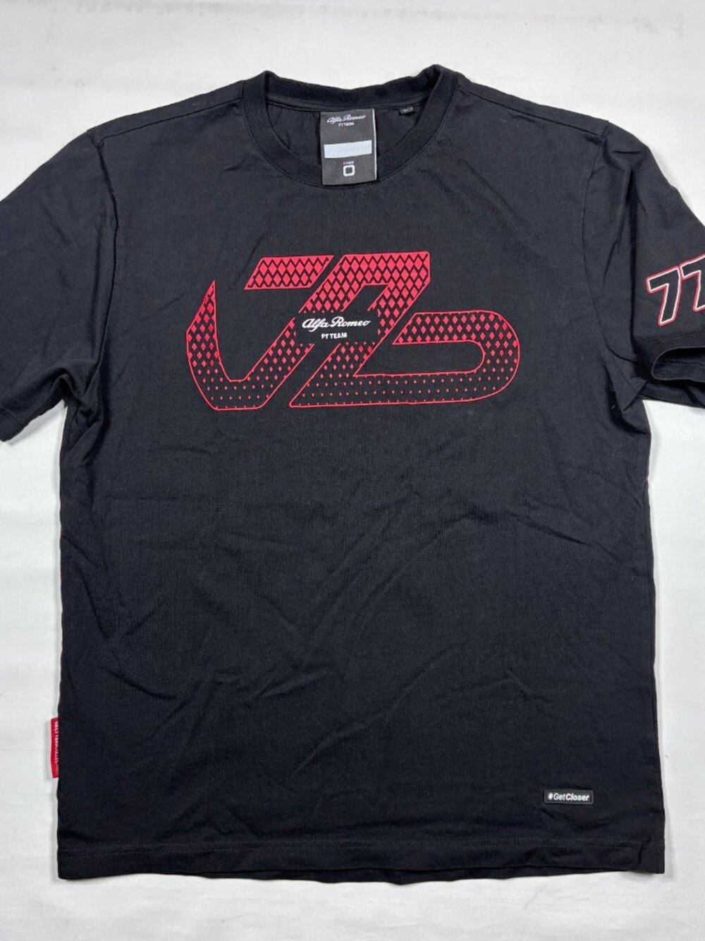 Alfa Romeo F1 Team Valtteri Bottas Collection Code 0 Sauber Motorsport T-Shirt M